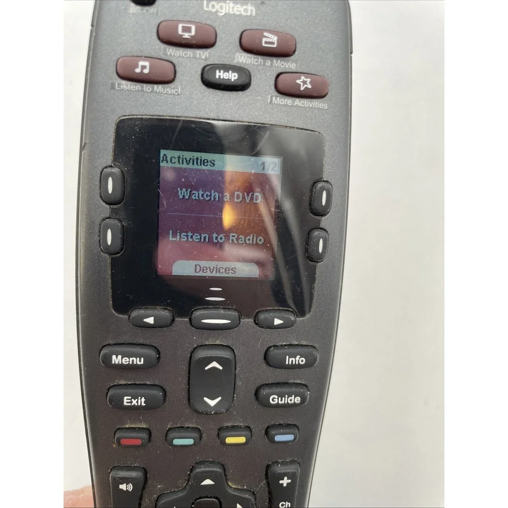Logitech Harmony 700 Universal Learning Remote Control-REPAIR OR PARTS-READ